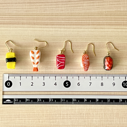 選べるお寿司ピアス（イヤリング）※1ペア ピアス（フック・チェーン