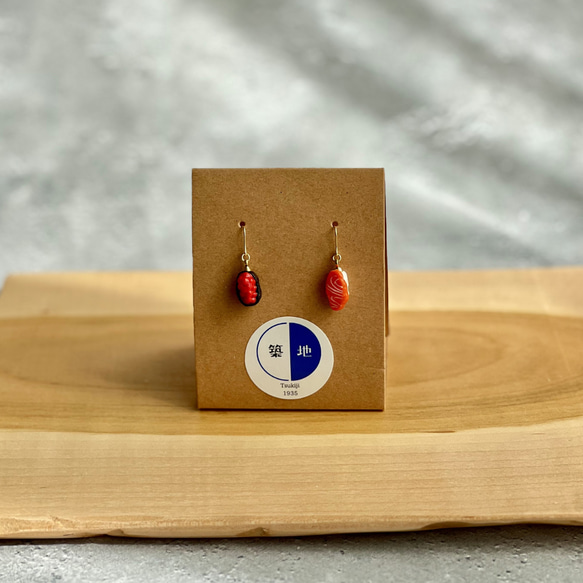 ”選べる”寿司ピアス（イヤリング）Sushi earrings　 1枚目の画像