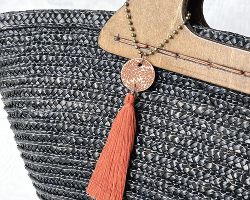 花柄 和装用バッグ タッセル付き bb702713399fceaf39dc9164fb0b19