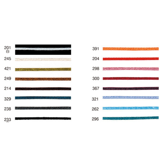 【フランス製】プチ・サテンリボン　bel-617： 3ｍ　　　　 　青系カラー選択 7枚目の画像