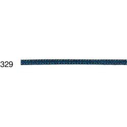 【フランス製】プチ・サテンリボン　bel-617： 3ｍ　　　　 　青系カラー選択 11枚目の画像