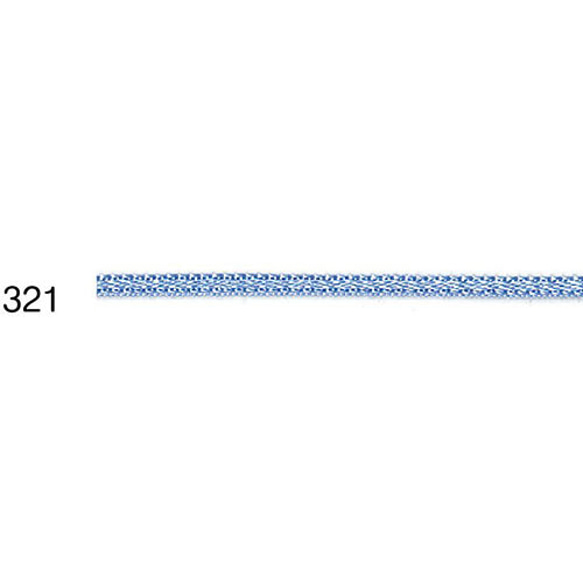 【フランス製】プチ・サテンリボン　bel-617： 3ｍ　　　　 　青系カラー選択 8枚目の画像