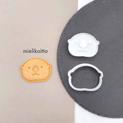 ラッコ【クッキー型・スタンプ型セット】 クッキー型 mielikoitto 通販 