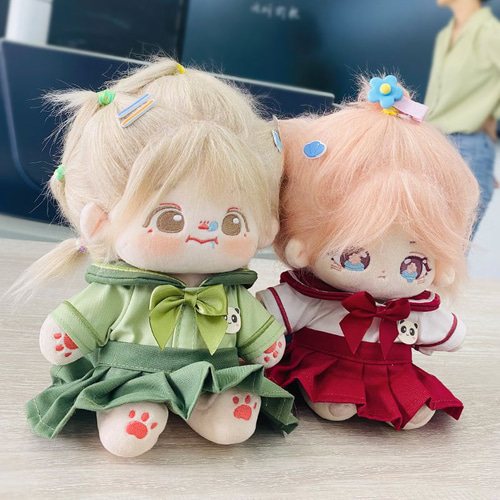 20cm ぬいぐるみ 着せ替えぬいぐるみ2点セットJ2