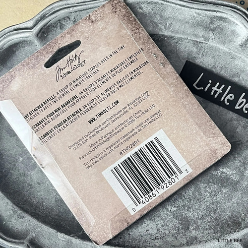 070・ティムホルツ ミニホチキス(替え針) Tim Holtz Tiny Attacher