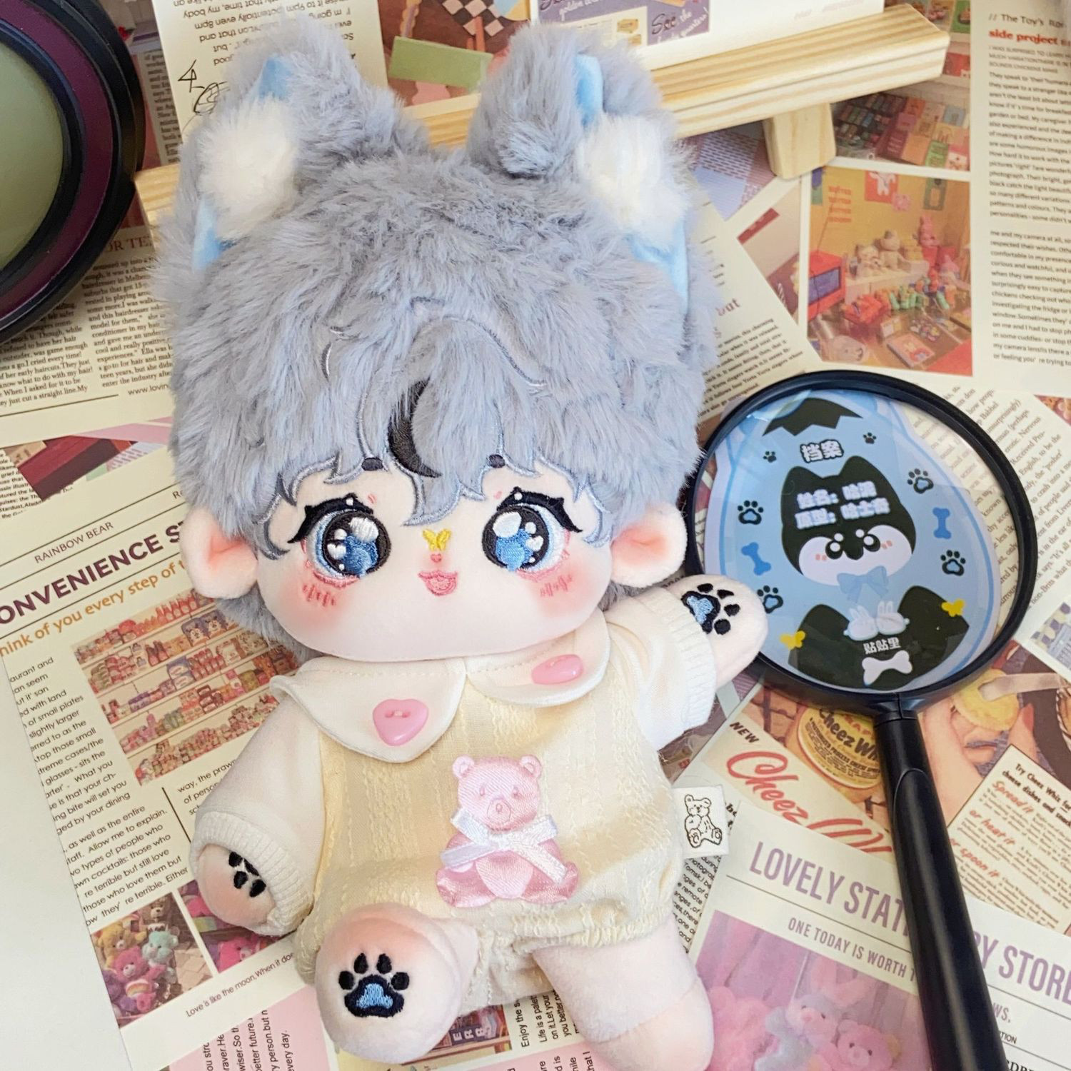 無属性ぬいぐるみ コーデセット 無属性 いち早く ぬいぐるみ 10cm 服