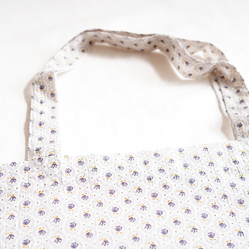 Big_bag_Komon Blue/Orange/Purple 綿 トートバッグ サブバッグ