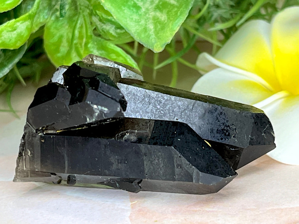 心の安寧✨　スモーキークォーツ　ラフストーン　原石　クラスター　煙水晶 3枚目の画像