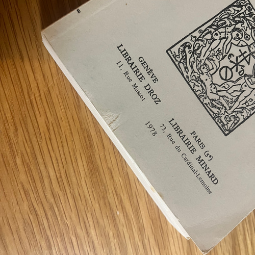 フランスの古書 France レトロ 装飾品 古道具 蚤の市