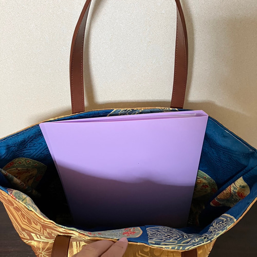 アンズルーム☆ちょっと豪華な☆着物×帯☆トートバッグ☆バッグ
