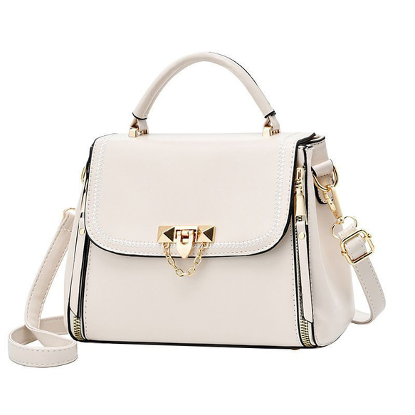 UNTITLED 2way ショルダーバッグ　超美品　ハンドバッグ　ホワイト UNTITLED 2way バッグ ハンドバッグ ショルダーバッグ ホワイト