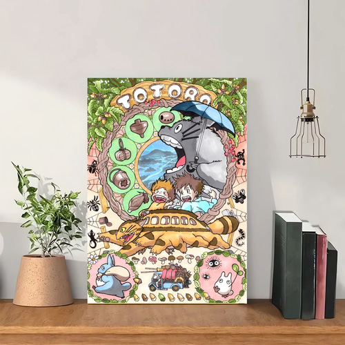 となりのトトロ/となりのトトロ/宮崎駿/宮崎駿/映画ポスター/室内装飾