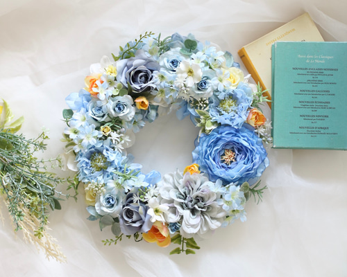 【おまとめ】ナチュラルリース☘ブルーシェル おまとめ】ナチュラルリース☘ブルーシェル おまとめ】ナチュラル