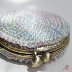 Ba-ba (m) Beads crochet round coincase No.2068 第2張的照片