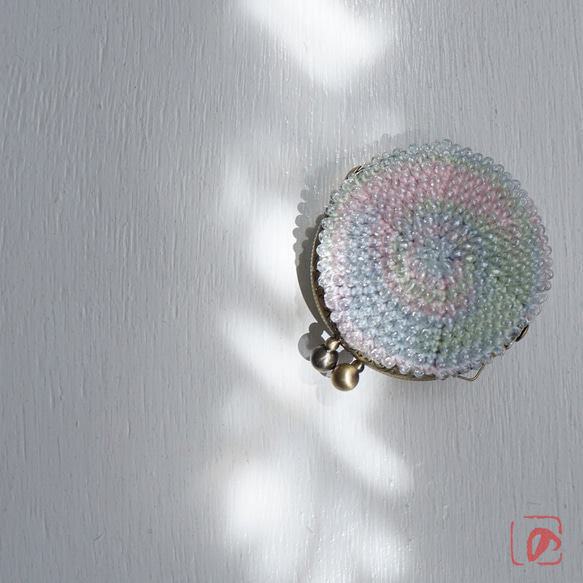 Ba-ba (m) Beads crochet round coincase No.2068 第1張的照片