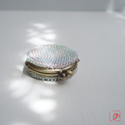 Ba-ba (m) Beads crochet round coincase No.2068 第4張的照片
