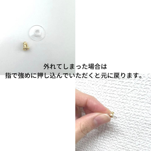 268 ハート型 シルバー ビーズ刺繍 ピアス / イヤリングの通販