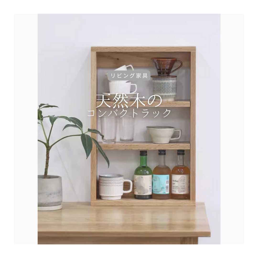 受注生産 職人手作り ミニシェルフ 収納棚 壁面収納 壁掛けシェルフ インテリア 無垢材 天然木 木製家具 LR2018