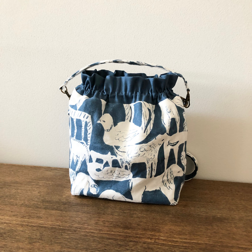 巾着バッグ☆life puzzle 巾着バッグ kanon 通販 17686790｜Creema  