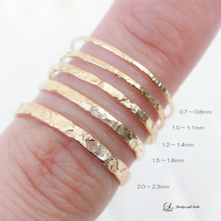 0.6毫米，兩支裝，超細，14kgf/金色，精緻，低致敏性，粉紅色，0號或更小尺寸，可日常佩戴 第16張的照片