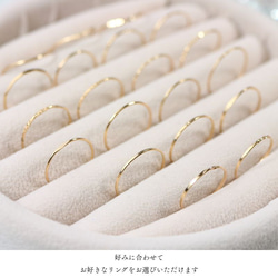 0.6毫米，兩支裝，超細，14kgf/金色，精緻，低致敏性，粉紅色，0號或更小尺寸，可日常佩戴 第4張的照片