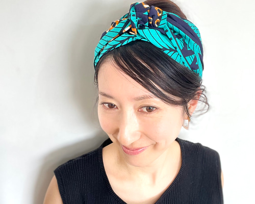 ターバン風ヘアバンド◇BOTANICAL ヘアバンド・ターバン MILELE