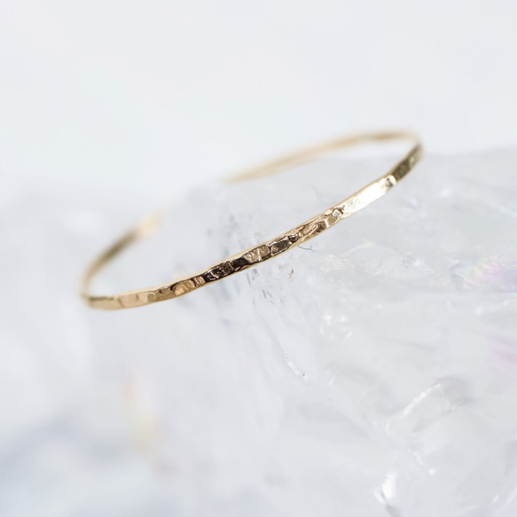 06 超極細 不思議なカットリング 14kgf／ゴールド 華奢 アレルギー対応