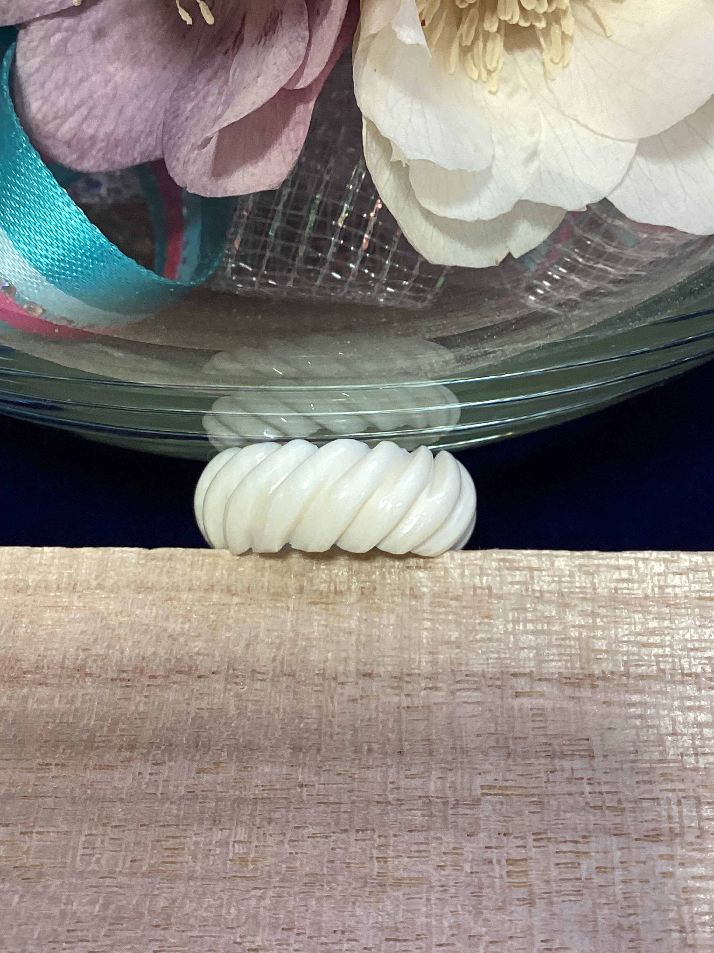 ☆本象牙指輪　10号　※H-7