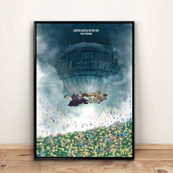 天空の城ラピュタ/宮崎駿/宮崎駿/映画ポスター/室内装飾絵画/ポスター