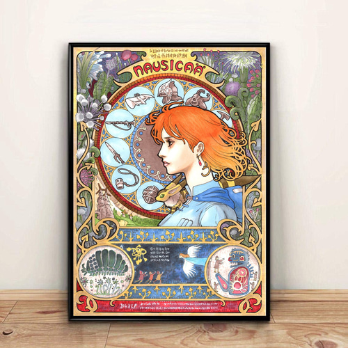 風の谷のナウシカ/風の谷のナウシカ/宮崎駿/映画ポスター/室内装飾絵画