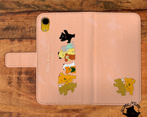 【テディベアデザインが可愛い♡】BURGA スマホケース テディベアデザインが可愛い♡】BURGA スマホケース (BURGA