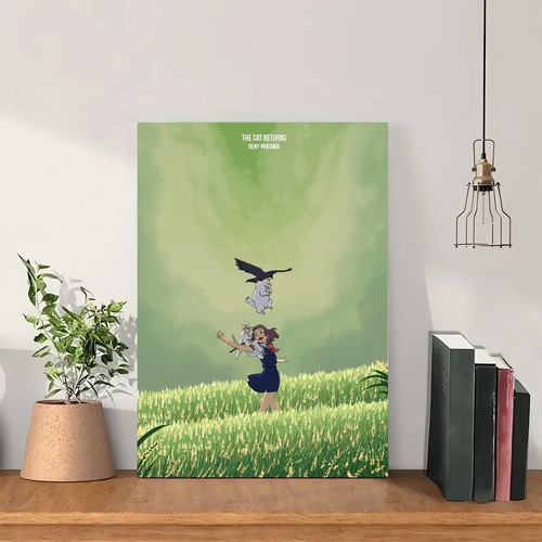 猫の恩返し ポスター　B1 Amazon.co.jp: 猫の恩返し 劇場用 第1弾 ポスター B2判 2002年