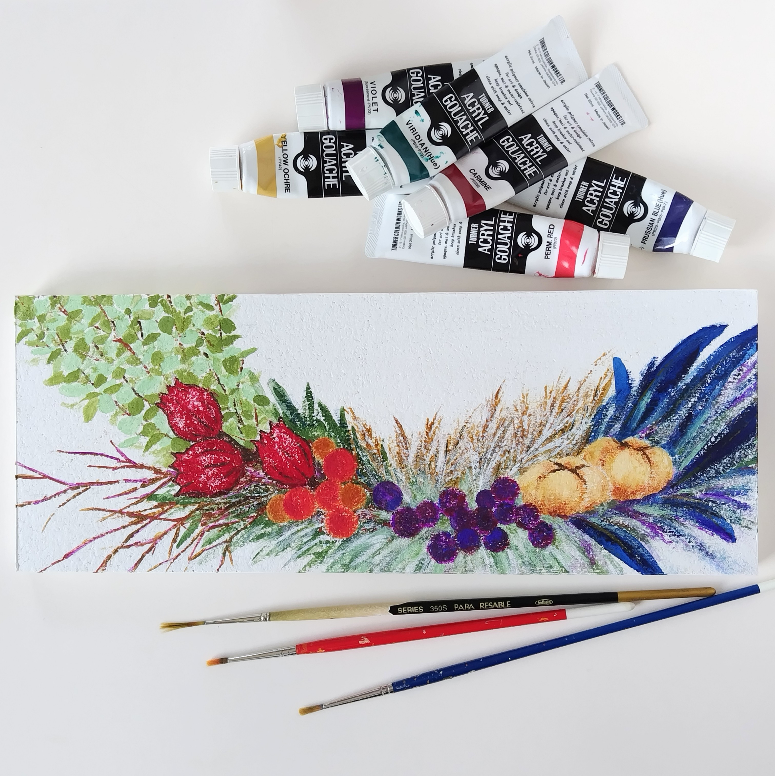 油絵 油彩 油彩画 絵 絵画【藤の花の橋】 Ω 絵画 油絵 油彩 油彩画 絵 絵画【藤の花の橋】 Ω 絵画