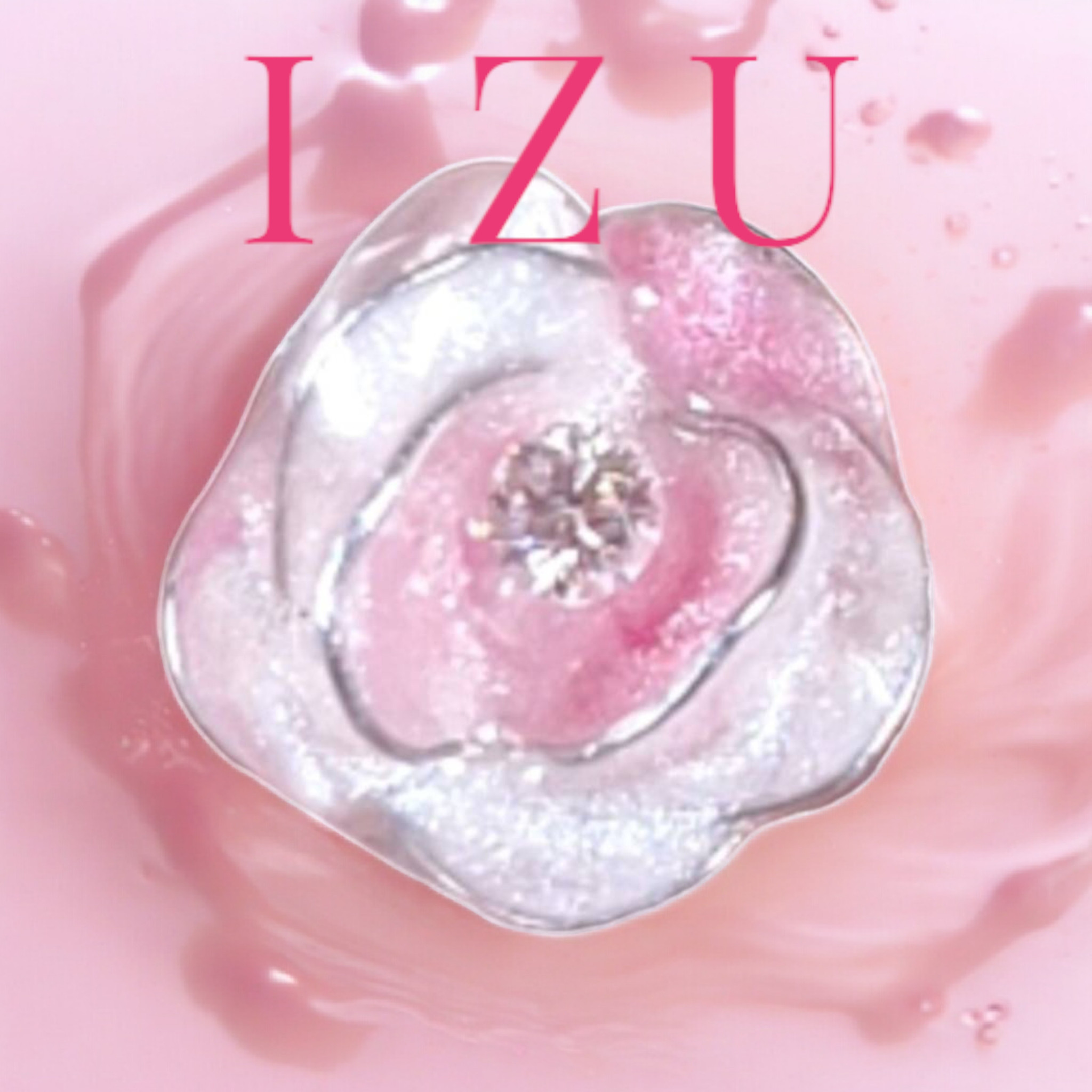 ボリューミー、360度どこから見ても素敵なお花・グレードAAAの最高品質モアサナイト入り、サージカルステンレス