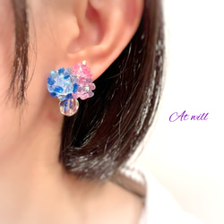 紫陽花(あじさい) ピアス(その他) の人気通販|Creema 紫陽花(あじさい) ピアス(その他) の人気通販|Creema