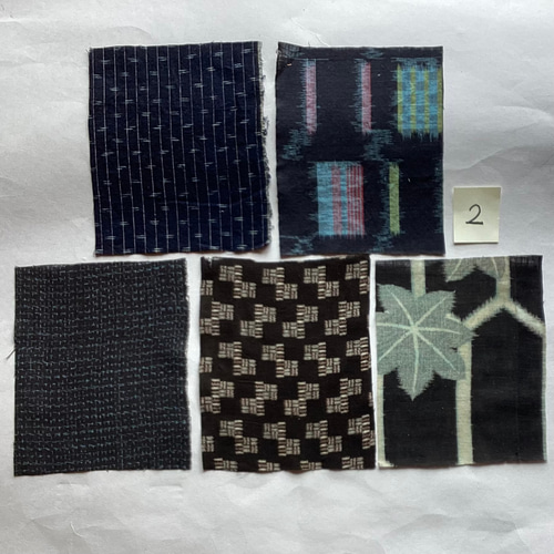 ハギレ かすり柄 17✖️20 10枚セット (1)(2)(3) はぎれ ひだまり 通販