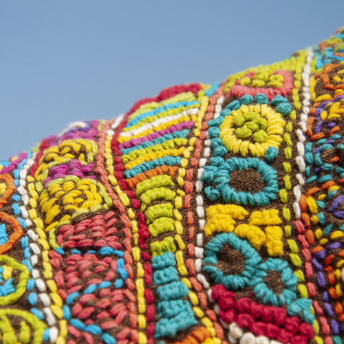 ショルダーバッグ Keith Haring サガラ刺繍ポシェット キース