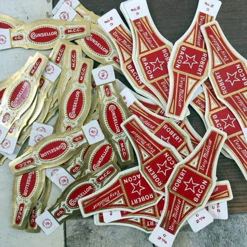 085・シガーバンドラベル 100枚セット ジャンクジャーナル