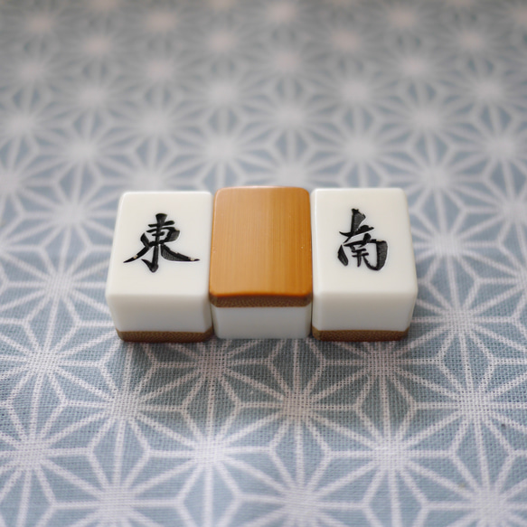 麻雀牌セット 伝統的デザイン 昭和レトロ 背竹｜Yahoo!フリマ
