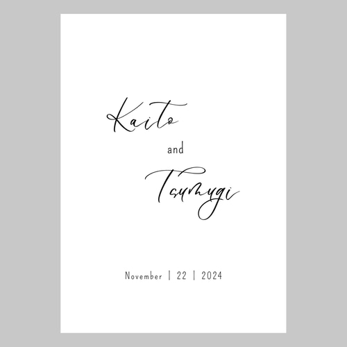 2Lサイズ】サンドセレモニー フレーム 結婚証明書 ウェルカムスペース