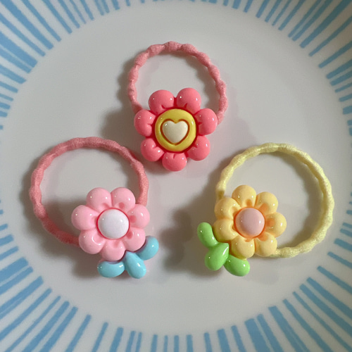 ハンドメイド♪ヘアゴム♡エックスガール好きさんに❤