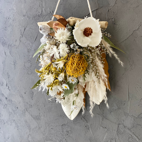 ドライフラワータペストリー ドライフラワー タペストリー | BIRDIE botanical design