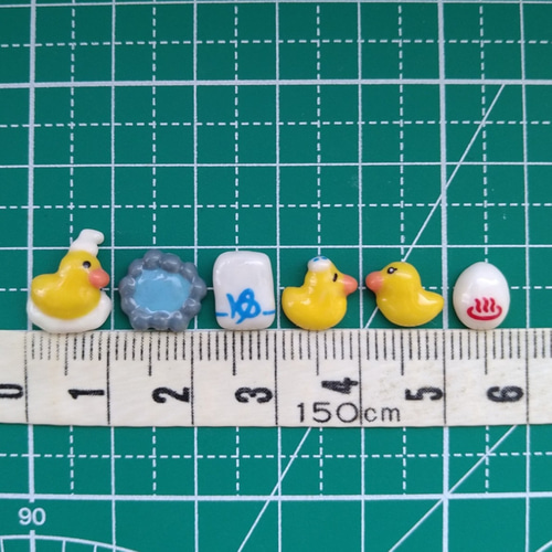 ネイルアート 3Dパーツ * アヒル温泉 ネイルチップ（つけ爪） pua 通販