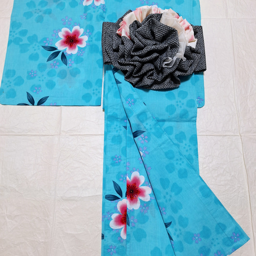 新品■お洒落洗える単衣，魅力的グラデーション桜模様，着物，浴衣にも 楽天市場】浴衣 桜柄の通販