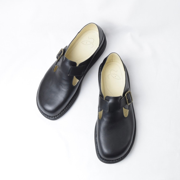 《E》オーダーメイドの革靴 毎日履きたい心地良さ 自分好みに選べる楽しさ　Tストラップサボ　SE-1 メンズ規格 11枚目の画像
