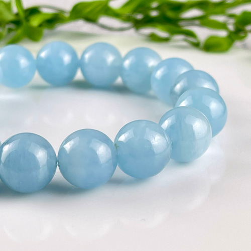 大粒ラリマー&アクアマリンブレス ブレスレット Himal 〜harmony stone