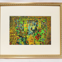 重複した視線　　　高見沢耳のジクレー版画作品　一点物の版画作品です(A4サイズ) 重複した視線 高見沢耳のジクレー版画作品 一点物の版画作品です(A4