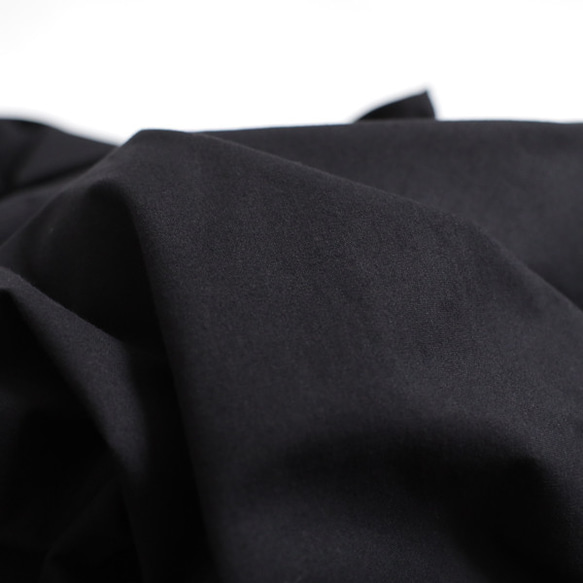 ５月３１日まで夏準備ＳＡＬＥ　１１７cm　脇下タック入ゆったりワンピース　サマー夏ドレス　コットン１００黒ブラックK53 11枚目の画像