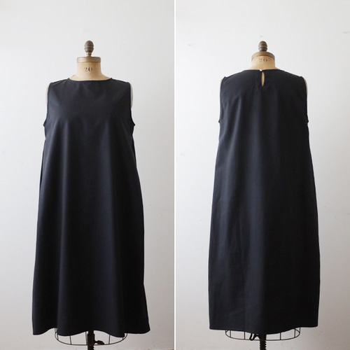 ブラックワンピースセット セットアップ対応】ラッフルワンピース（12-08OC12-203）｜COMME