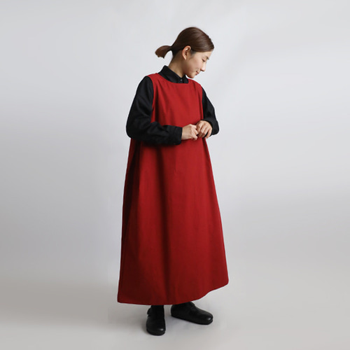品質満点 ラスト1 最終SALE 117cm 脇下タック入ゆったり ワンピース